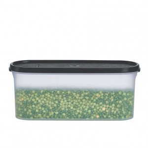 Dry Storage Tupperware Modular Mates Super Oval 2 Black | EYSQI-8964