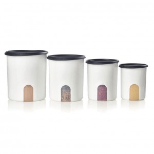 Dry Storage Tupperware One Touch Reminder Canister Set | ZLEST-1925