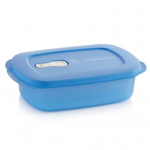 Lunch and Snacks Tupperware Crystalwave Plus 4-cup/1 L Rectangular Cobalt | DQMGT-3461