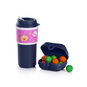 Lunch and Snacks Tupperware Halloween Beverage And Bites Set Navy | MZLUY-3072