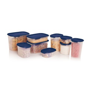 Refrigerator Storage Tupperware One Touch Fresh Get It All Set Nocturnal Sea | HYOVD-9462