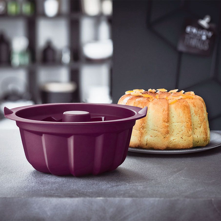 Baking Tupperware Silicone Bundt Form Purple Cabbage | HBSYT-0651