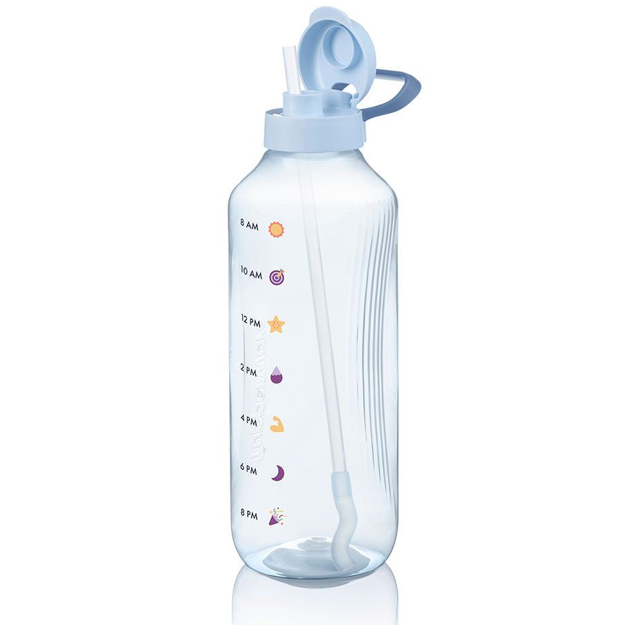 Butelki wody Tupperware Eco+ Aquavibe Bottle White | DHGAE-5906