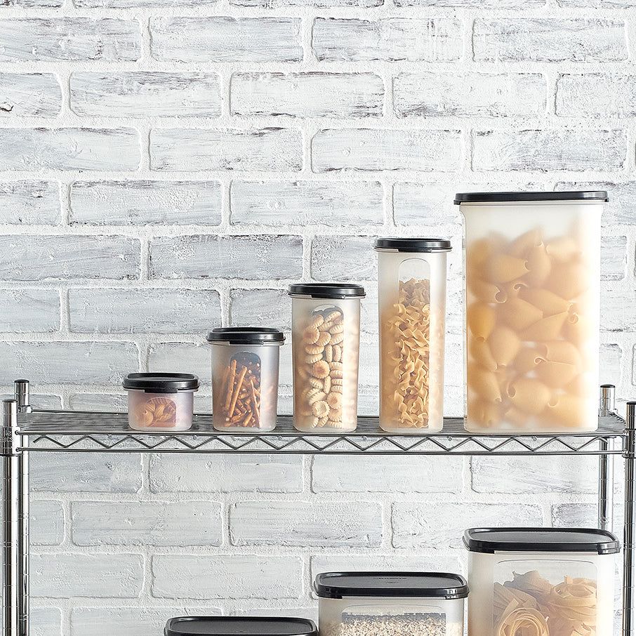 Dry Storage Tupperware Modular Mates Oval 5 Black | OERJA-4062