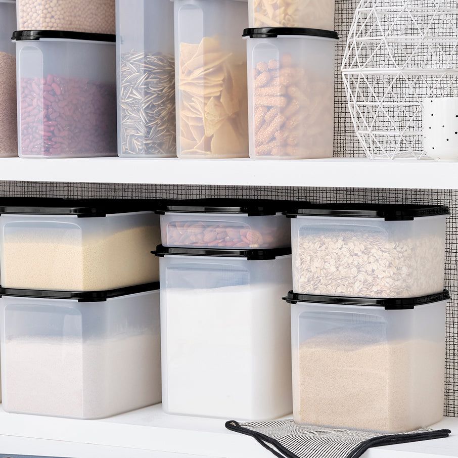 Dry Storage Tupperware Modular Mates Square 1 Black | GUFME-4976