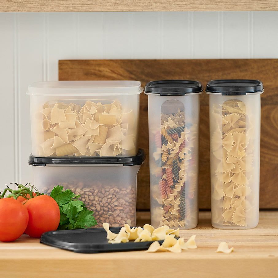 Dry Storage Tupperware Modular Mates Square 2 Black | LVFWO-6451