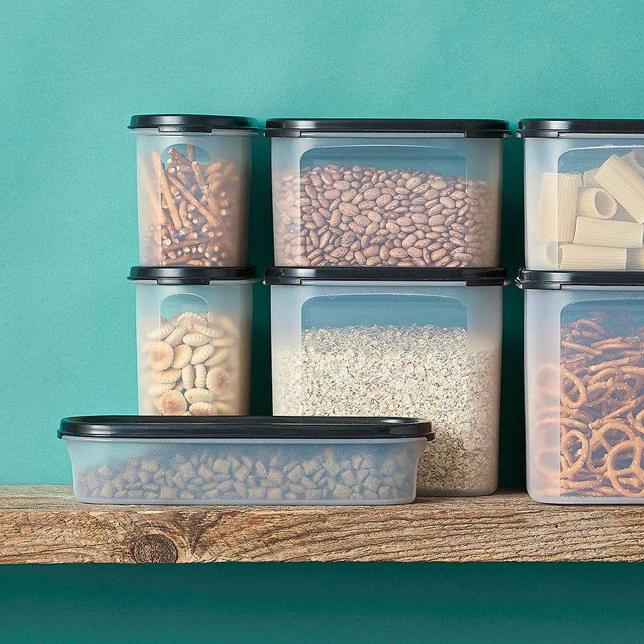 Dry Storage Tupperware Modular Mates Super Oval 1 Black | BZTLU-1403