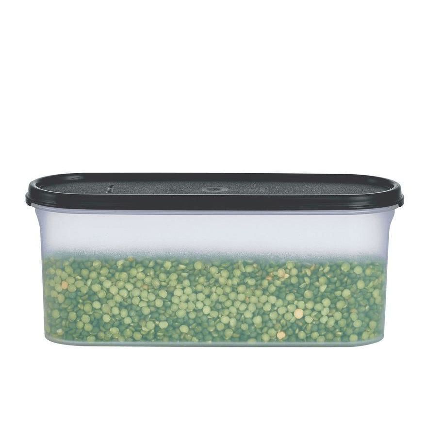 Dry Storage Tupperware Modular Mates Super Oval 2 Black | EYSQI-8964