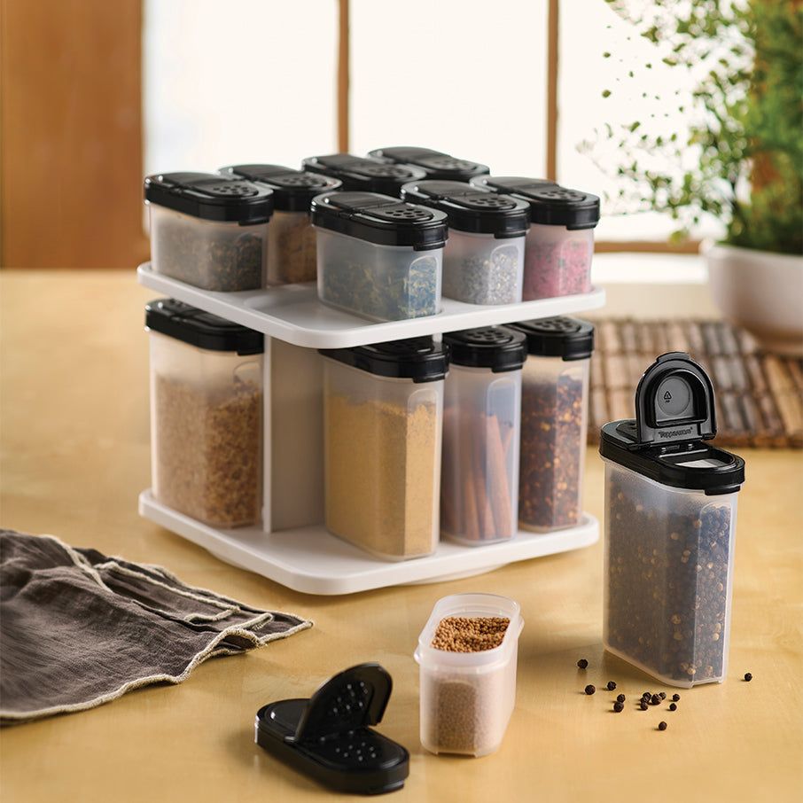 Dry Storage Tupperware Spice Carousel White | SQTVE-0941