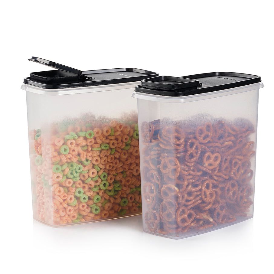 Dry Storage Tupperware Super Cereal Storers Black | EOWND-6580