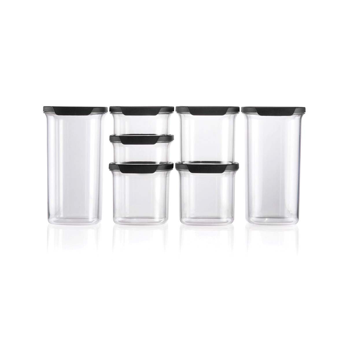 Dry Storage Tupperware Ultra Clear Oval 7-pc. Set Cosmos | UNHXE-6490