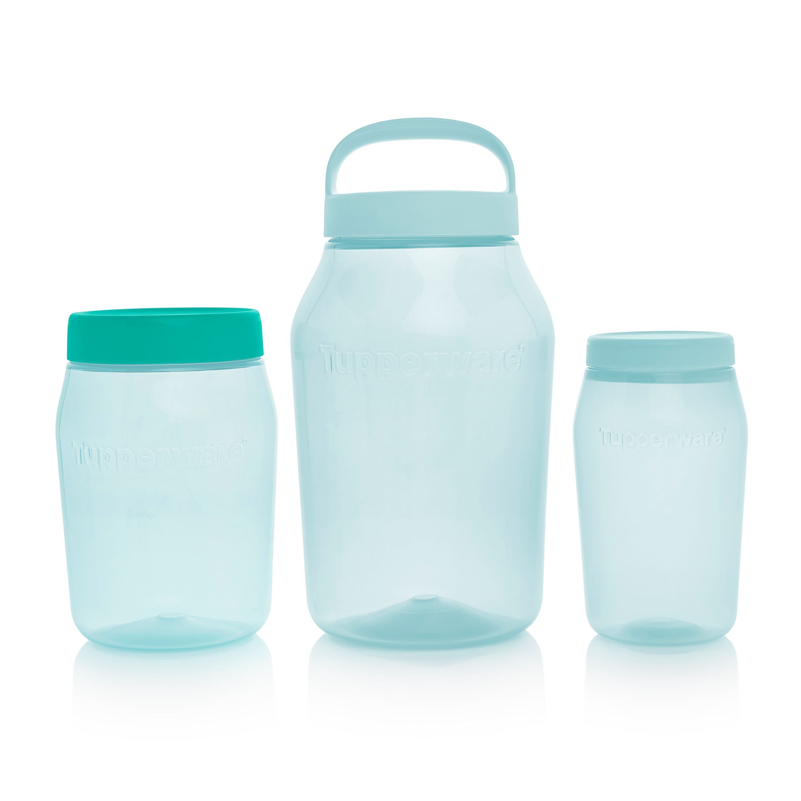 Dry Storage Tupperware Universal Jar 1.5-qt/1.5l With Simple Cover Turquoise | ARBOE-3760