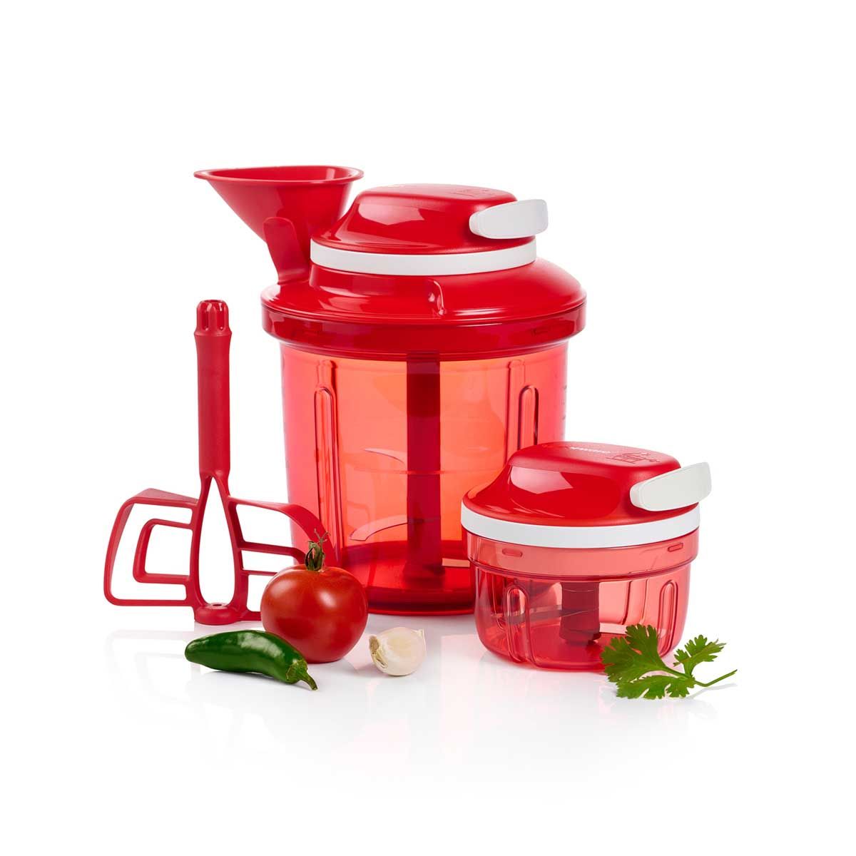 Kitchen Tools Tupperware Supersonic Chopper Extra & Supersonic Chopper Compact Free | NJELO-6407