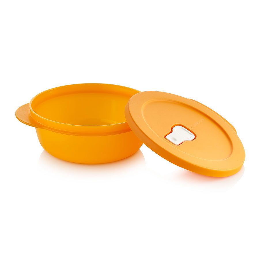 Lunch and Snacks Tupperware Crystalwave Plus 2-cup/560 Ml Round Papaya | ZOPDG-7213