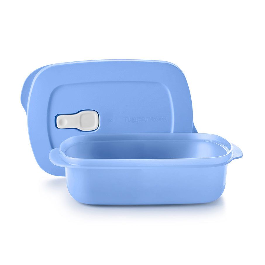 Lunch and Snacks Tupperware Crystalwave Plus 4-cup/1 L Rectangular Cobalt | DQMGT-3461