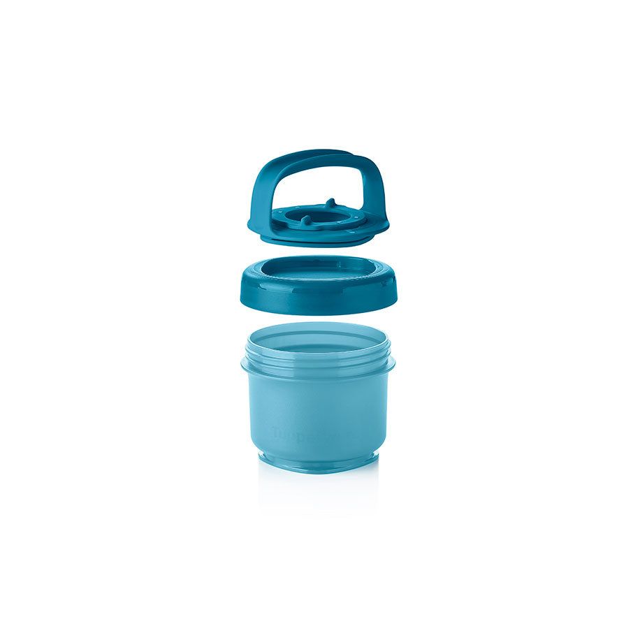 Lunch and Snacks Tupperware Twist N Stack Set Peacock | GDLWK-7381