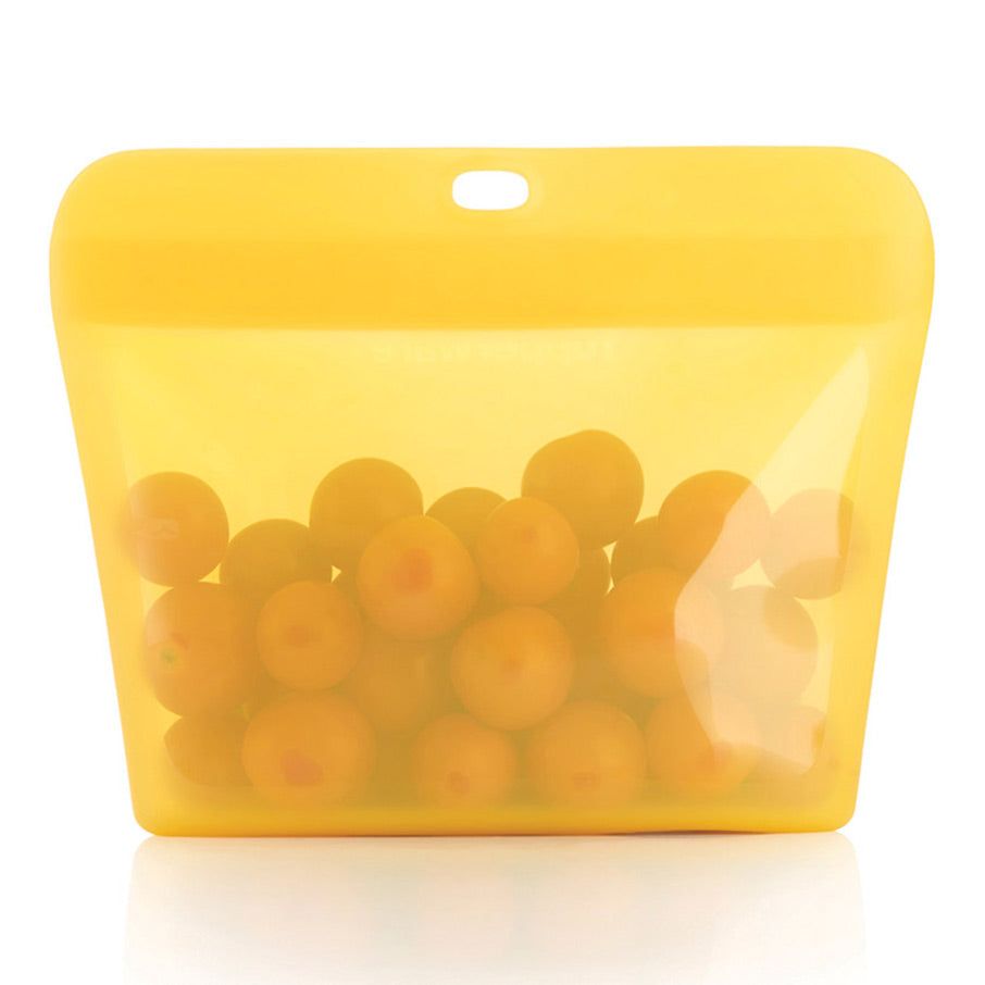 Lunch and Snacks Tupperware Ultimate Silicone Stand-up Bag Small Green | WXRUY-8915