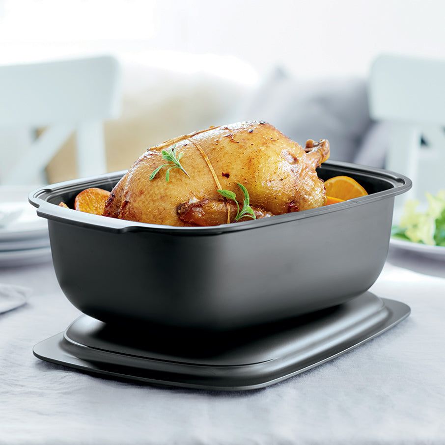 Microwave Cooking Tupperware Ultrapro 6-qt./5.7 L Roasting Pan With Cover | EFPKA-1340