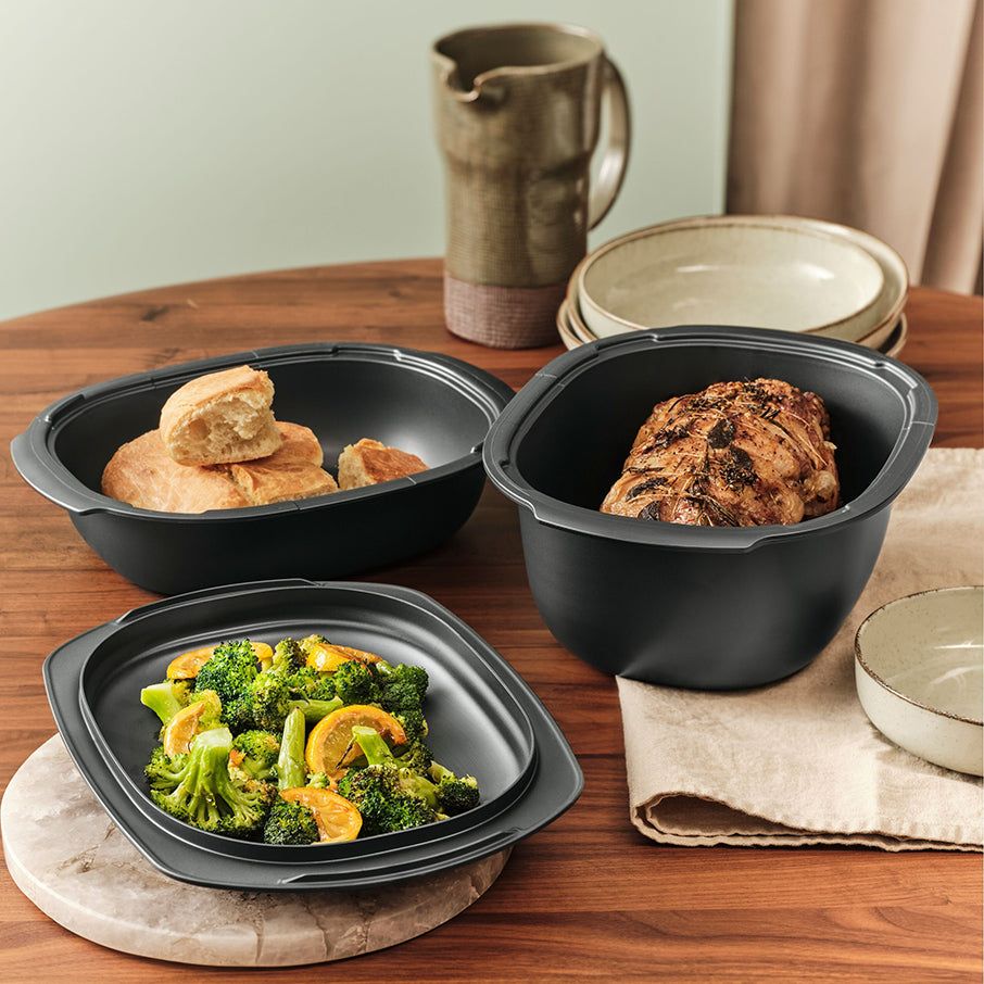 Microwave Cooking Tupperware Ultrapro Magic Stack Set | UFWOB-6413