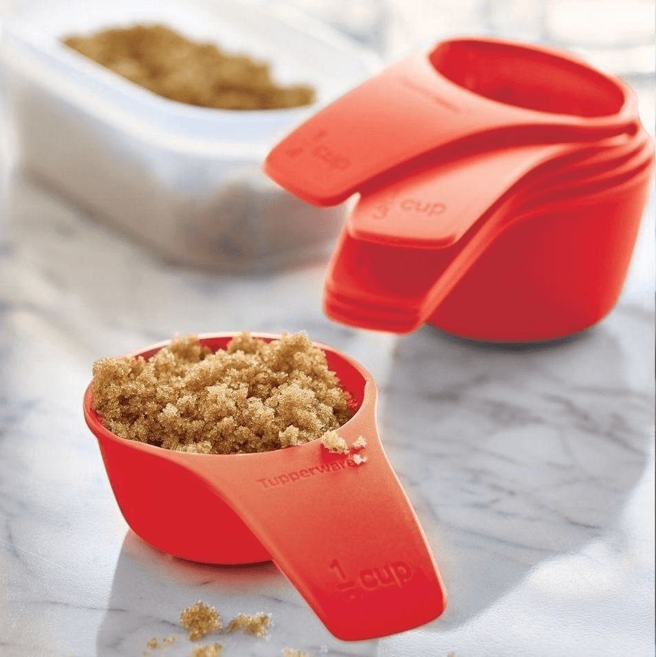 Mixing Bowls and Measuring Tupperware Measuring Mates Set Chili | HXBTY-9702