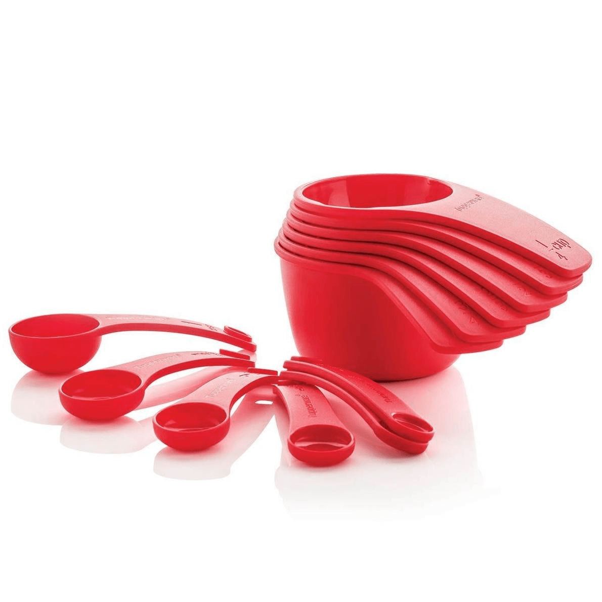 Mixing Bowls and Measuring Tupperware Measuring Mates Set Chili | HXBTY-9702