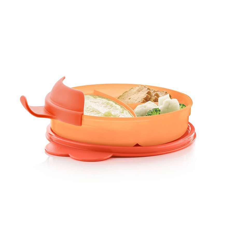 Plates and Bowls Tupperware Tupperkids Feeding Set Coral / Orange | ZHIJT-1720