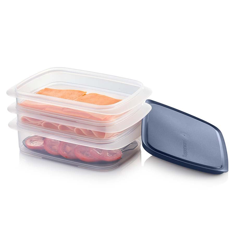 Refrigerator Storage Tupperware Fridge Stackable Family Set | RWEZC-8513