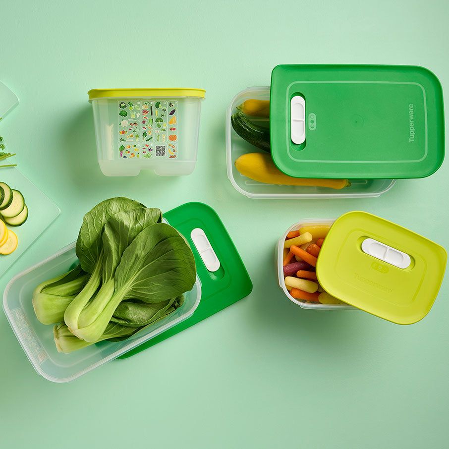 Refrigerator Storage Tupperware Fridgesmart 4-pc. Starter Set Green / Deep | YKCBZ-0265