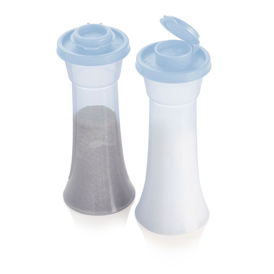 Serveware Tupperware Large Hourglass Salt And Pepper Shakers White | TXSRC-4318