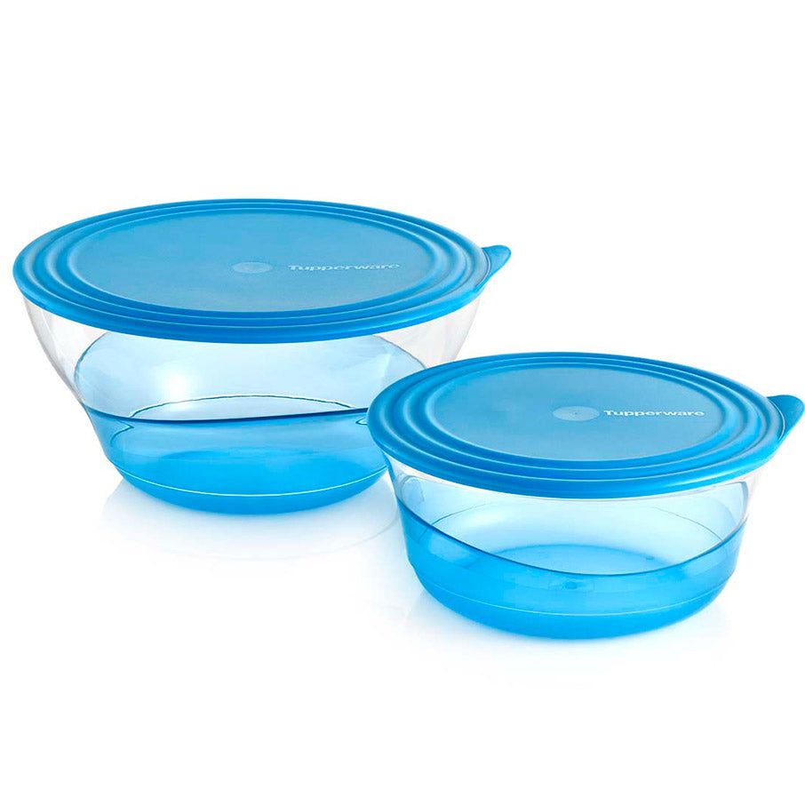 Serveware Tupperware Sheerly Elegant 2-pc. Set Azure | YLJGM-2694