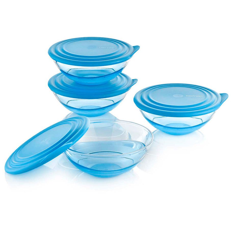 Serveware Tupperware Sheerly Elegant Extra Small Bowls Azure | YCIEW-0397