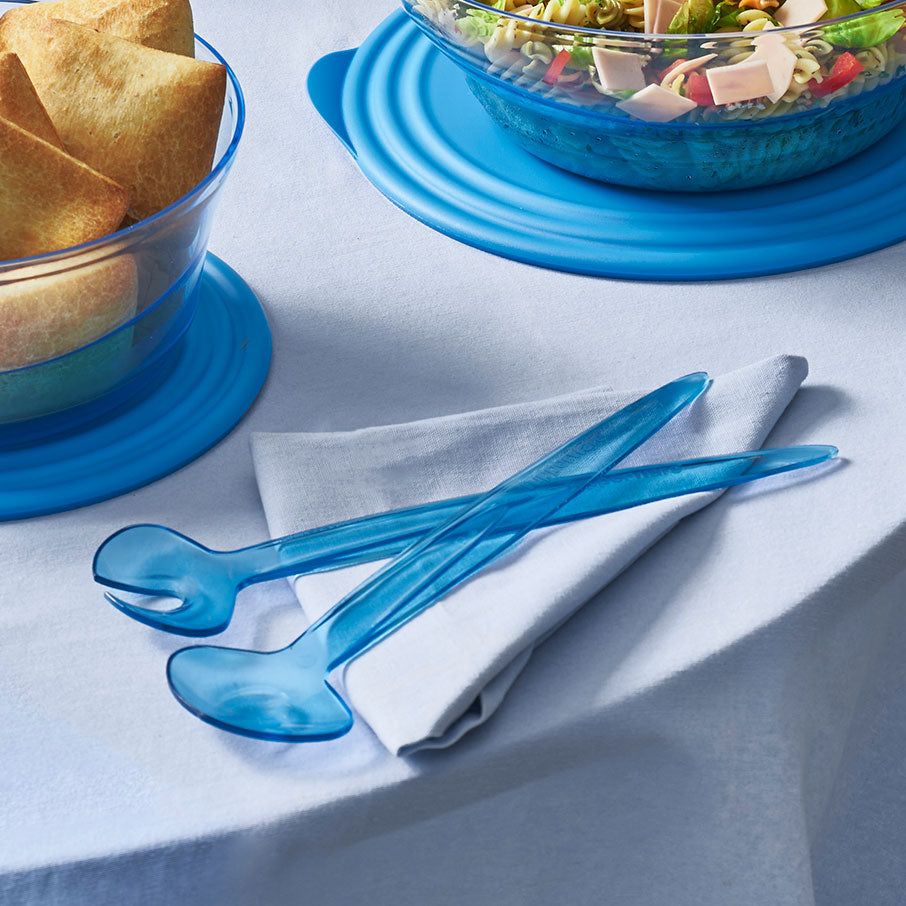 Serveware Tupperware Sheerly Elegant Serving Spoons Azure | JBDAL-2579