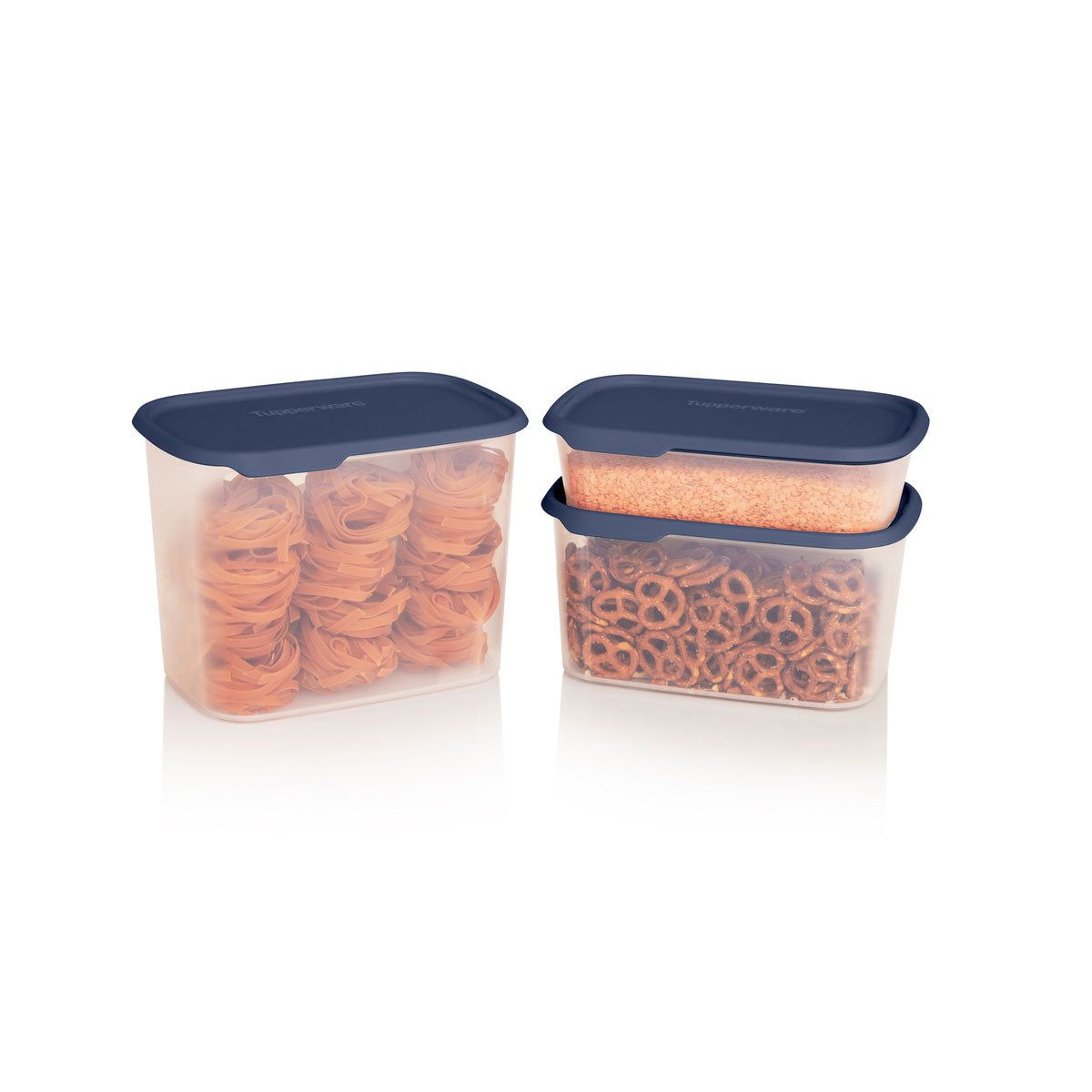 Versatile Storage Tupperware One Touch Fresh Rectangular 3-pc. Set | DLOVY-7486